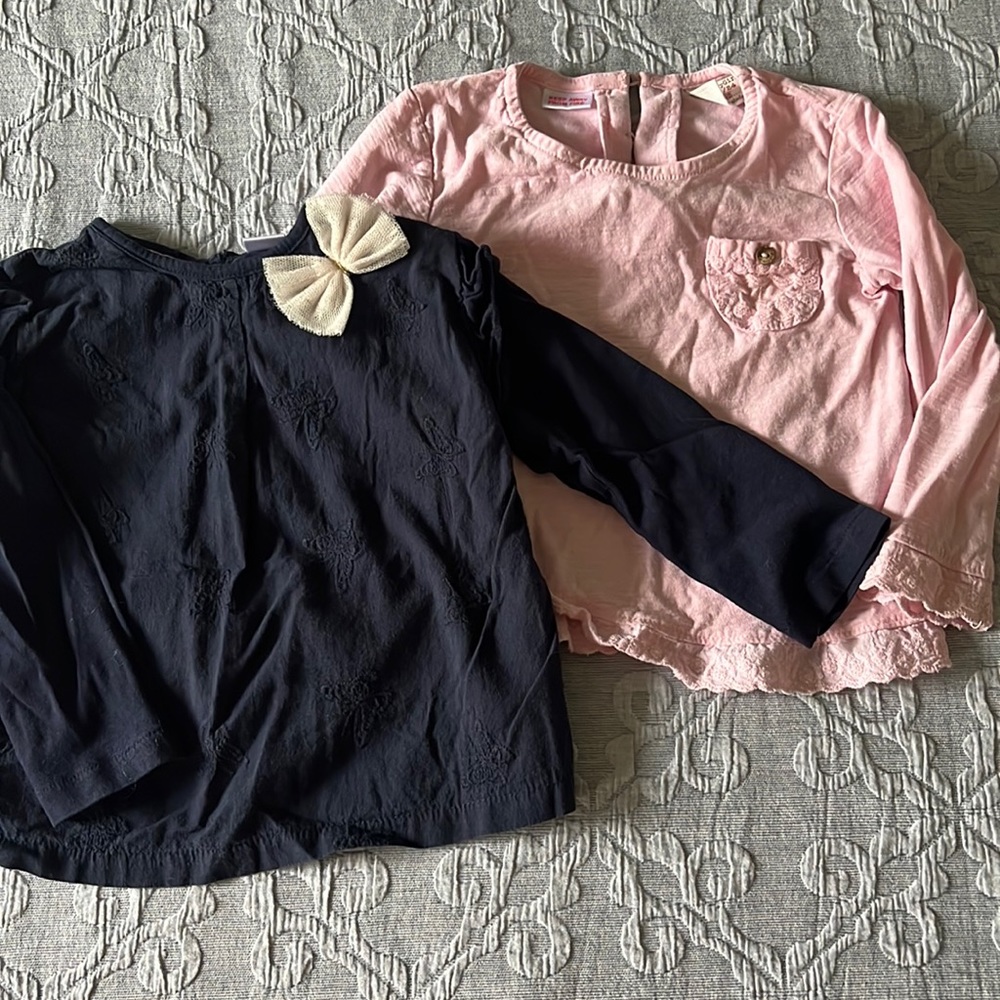 Zara Long Sleeve Tops - size 18-24 months - Bundle of 2
